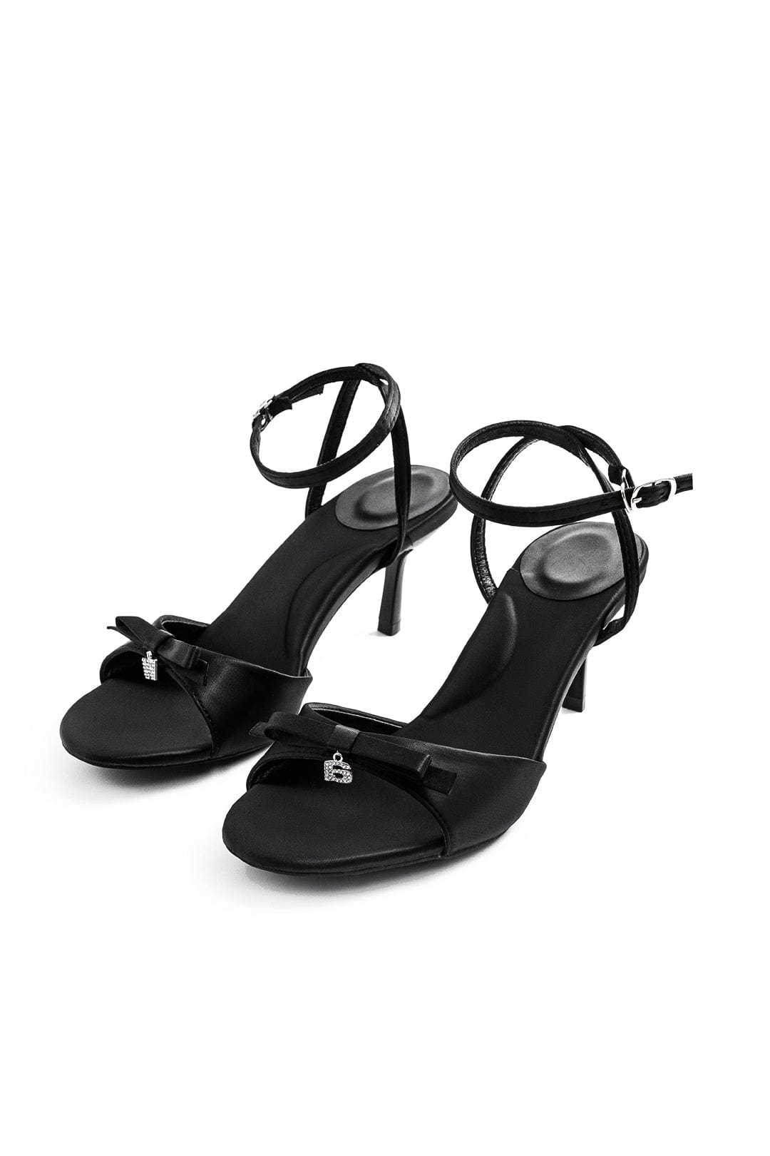 Schwarze Sandaletten mit Absatz Elegante Damen Schuhe - BerlinGlamour