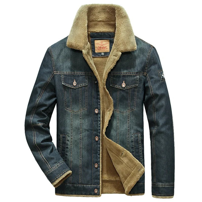 Herren Winterjacke Warm Bequem Wasserdicht