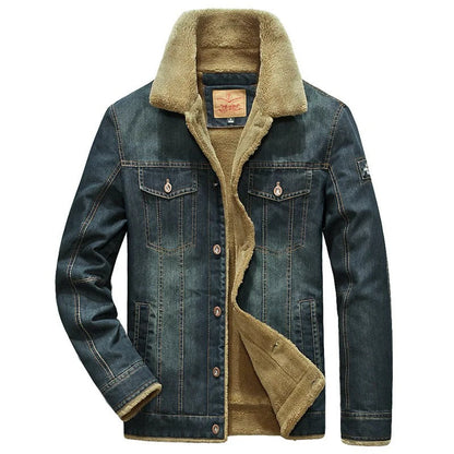 Herren Winterjacke Warm Bequem Wasserdicht