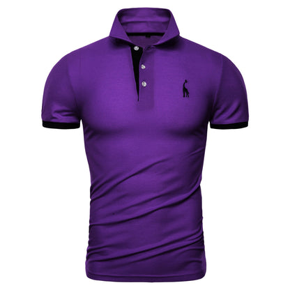 Elegantes Herren Polohemd Modern Slim Fit