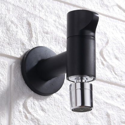 Wand-Wasserhahn Rund Modern Massiv-Messing Badezimmer