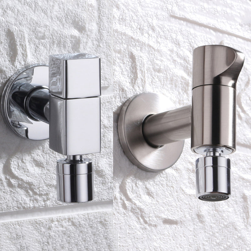 Wand-Wasserhahn Rund Modern Massiv-Messing Badezimmer