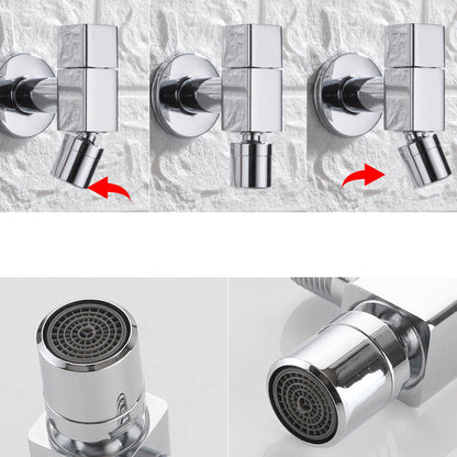 Wand-Wasserhahn Rund Modern Massiv-Messing Badezimmer
