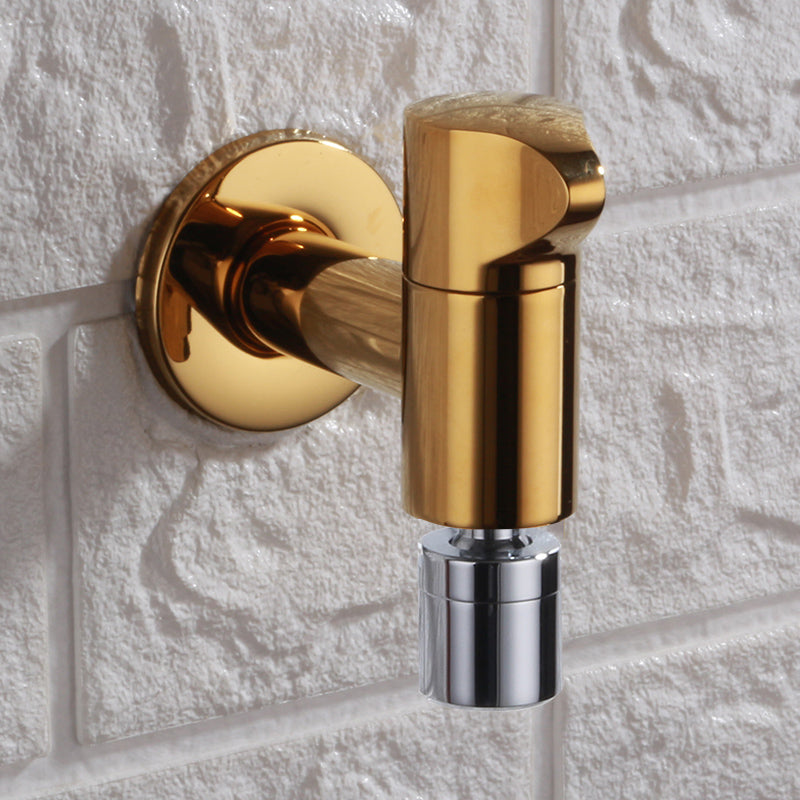 Wand-Wasserhahn Rund Modern Massiv-Messing Badezimmer