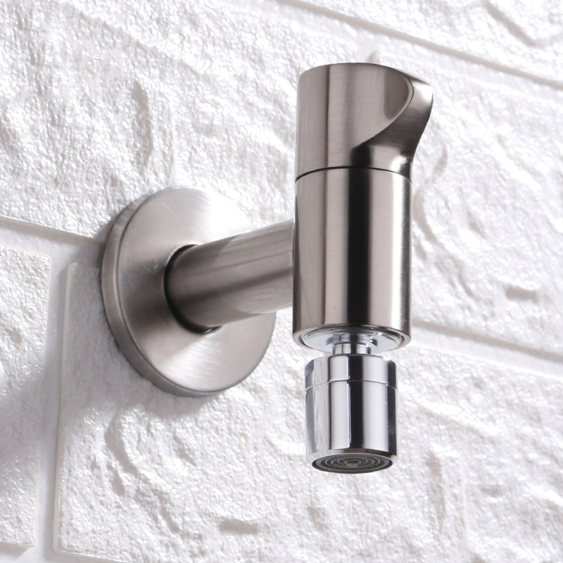 Wand-Wasserhahn Rund Modern Massiv-Messing Badezimmer