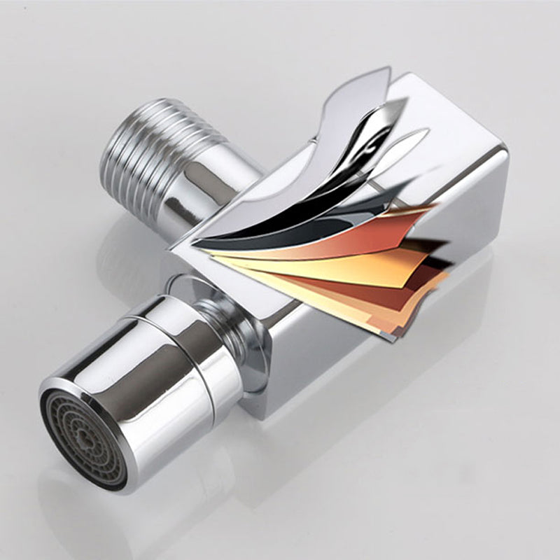 Wand-Wasserhahn Rund Modern Massiv-Messing Badezimmer