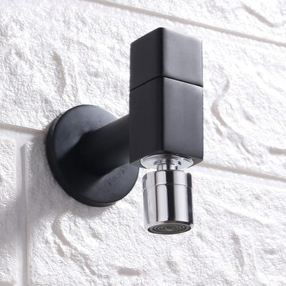 Wand-Wasserhahn Rund Modern Massiv-Messing Badezimmer