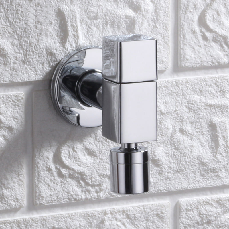 Wand-Wasserhahn Rund Modern Massiv-Messing Badezimmer