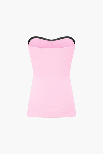 Elegantes Zweiteiler Set mit Bustier Top und Shorts Damen