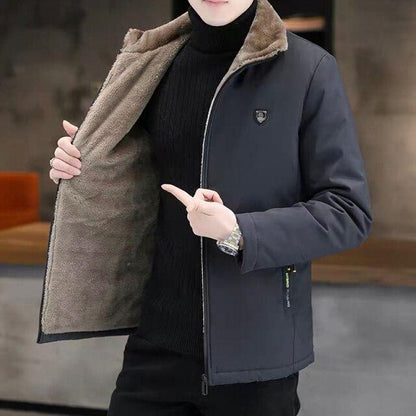 Herren Parka Jacke Winter Warm Wasserdicht