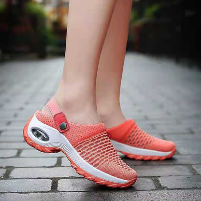 Damen Gleitschuhe Orthopädisch Komfortabel Bequem