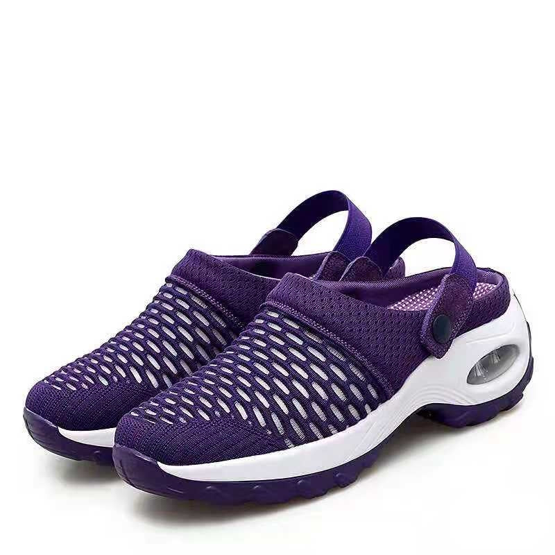 Damen Gleitschuhe Orthopädisch Komfortabel Bequem