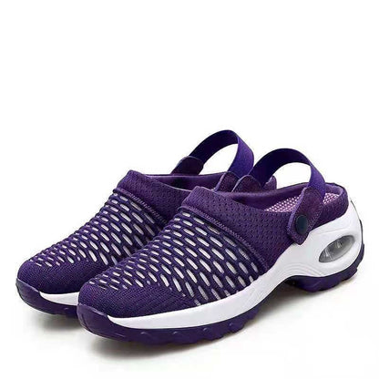 Damen Gleitschuhe Orthopädisch Komfortabel Bequem