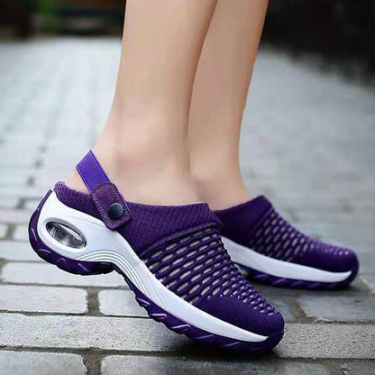 Damen Gleitschuhe Orthopädisch Komfortabel Bequem