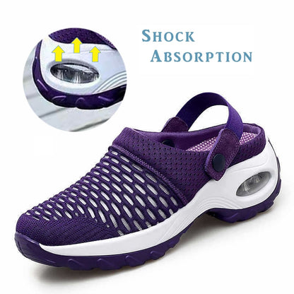 Damen Gleitschuhe Orthopädisch Komfortabel Bequem