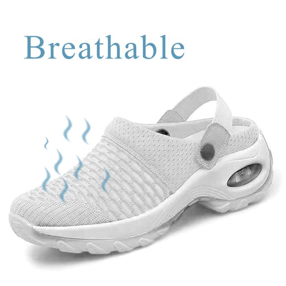 Damen Gleitschuhe Orthopädisch Komfortabel Bequem
