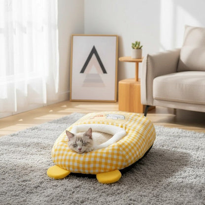 Katzenbett Bequem Haus mit Weichem Innenleben