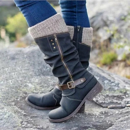 Orthopädische Stiefel Frauen Warm Winter Komfort