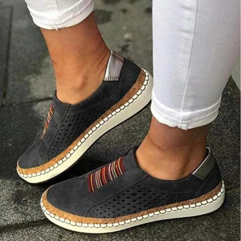 Damen Sneaker Orthopädisch Bequem Heidi - BerlinGlamour