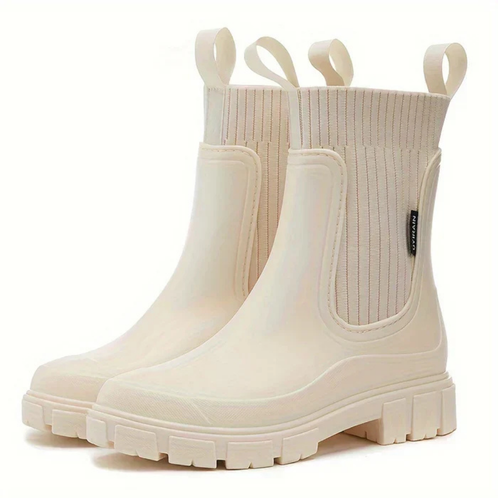 Gummistiefel Damen Stilvoll Regenstiefel Trendy