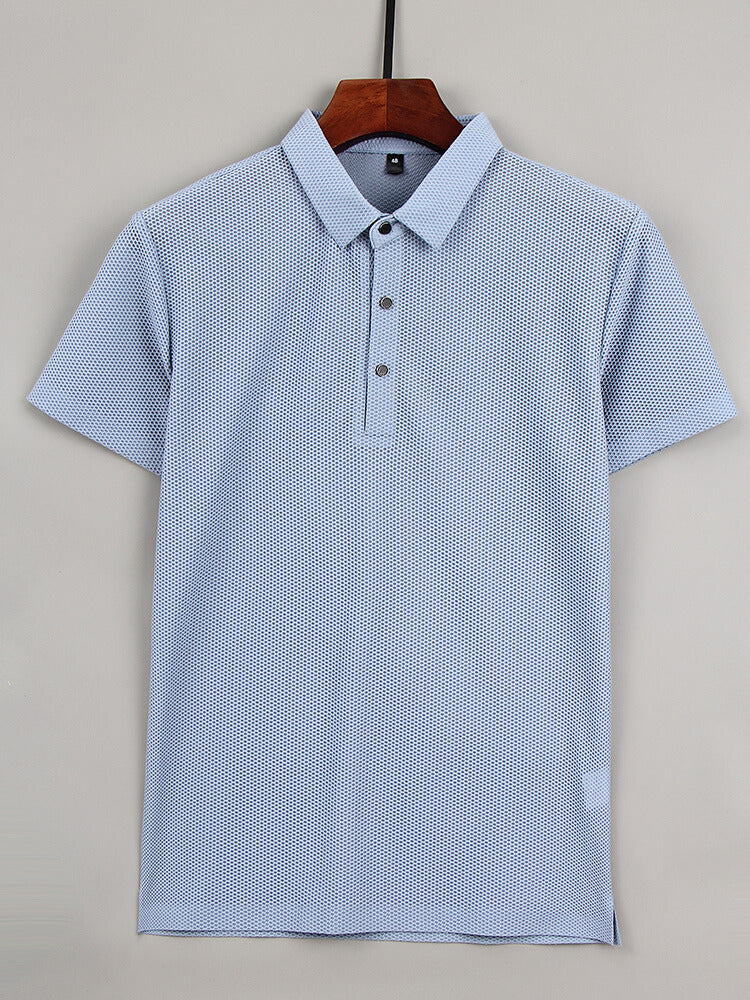 Elegantes Seiden Poloshirt Herren Qualität