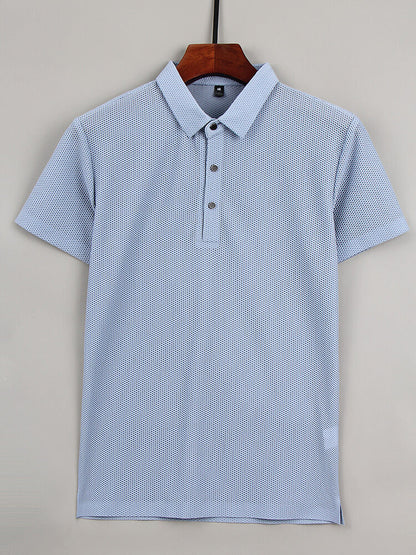 Elegantes Seiden Poloshirt Herren Qualität