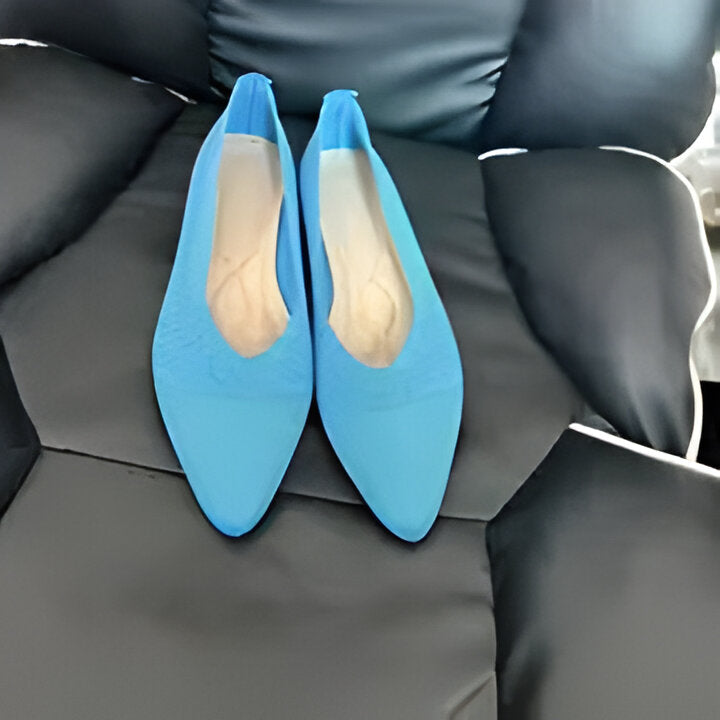 Damen Flache Schuhe Lässig Spitze Zehen Schuhe