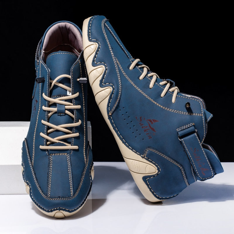 Orthopädische Schuhe Lederschuhe Bequem