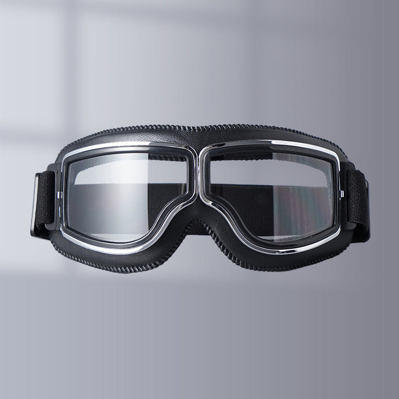 Motorradbrille Vintage Retro Sonnenbrille - BerlinGlamour