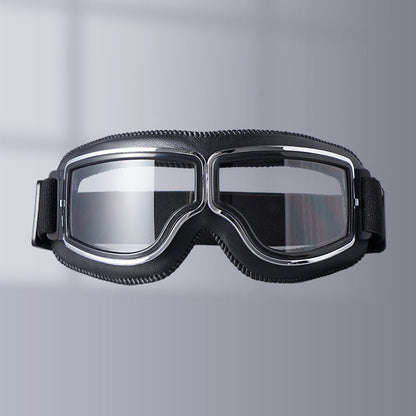 Motorradbrille Vintage Retro Sonnenbrille - BerlinGlamour