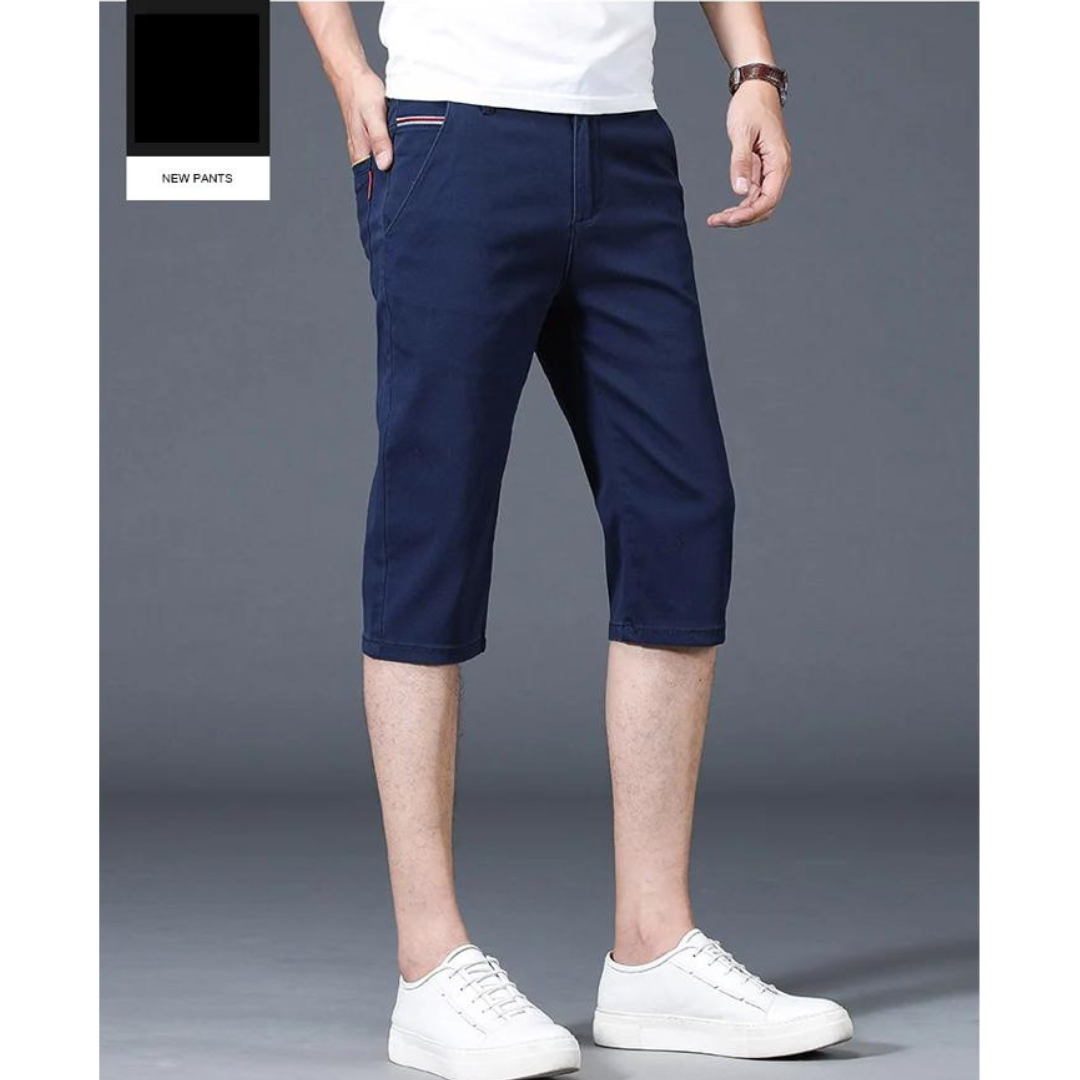 Herren 3/4 Shorts Sommer Leicht Freizeit