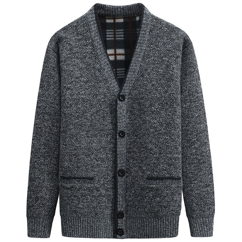 Herren Strickjacke Elegante Komfort Baumwolle