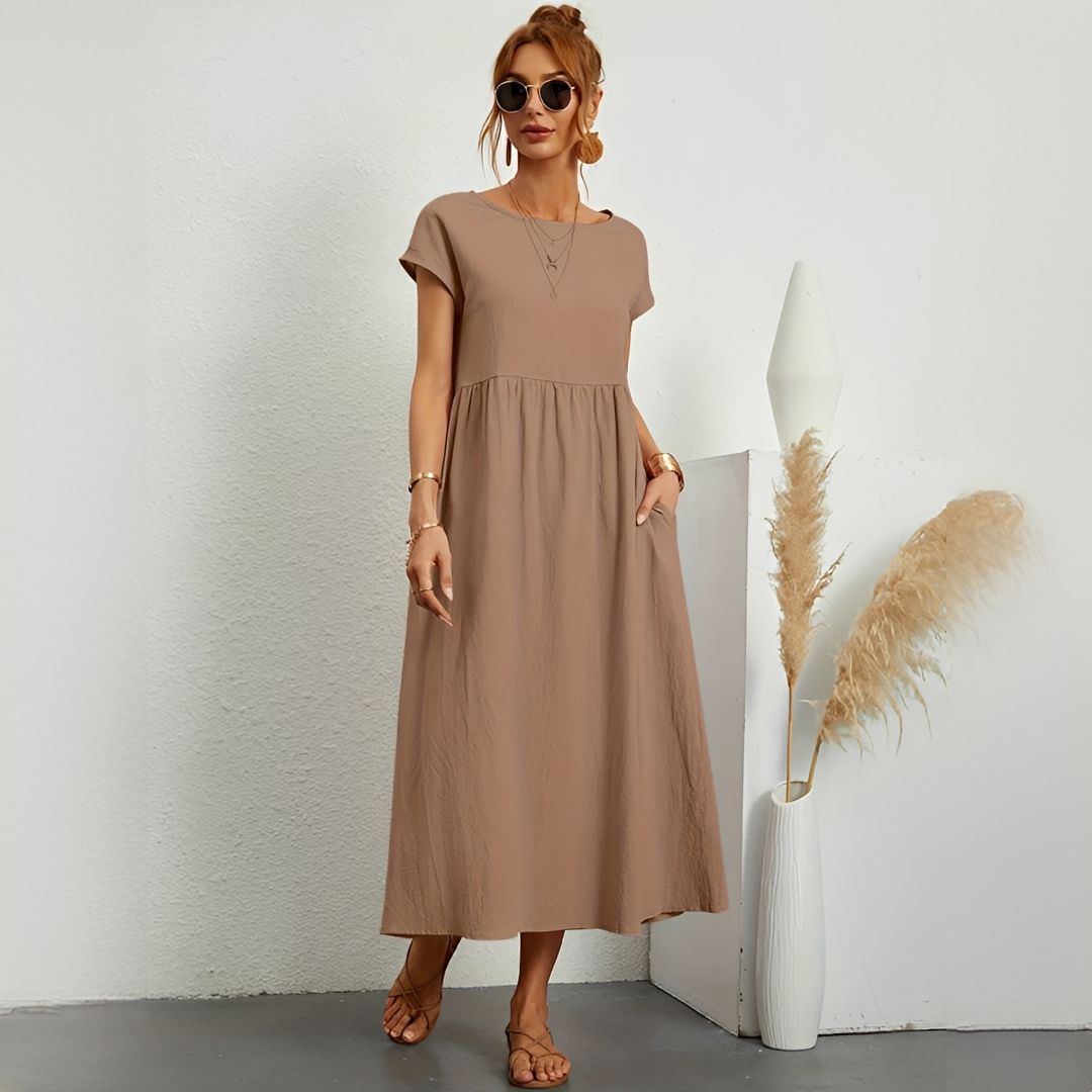 Sommerkleid Damen Leicht Komfortabel Elegant