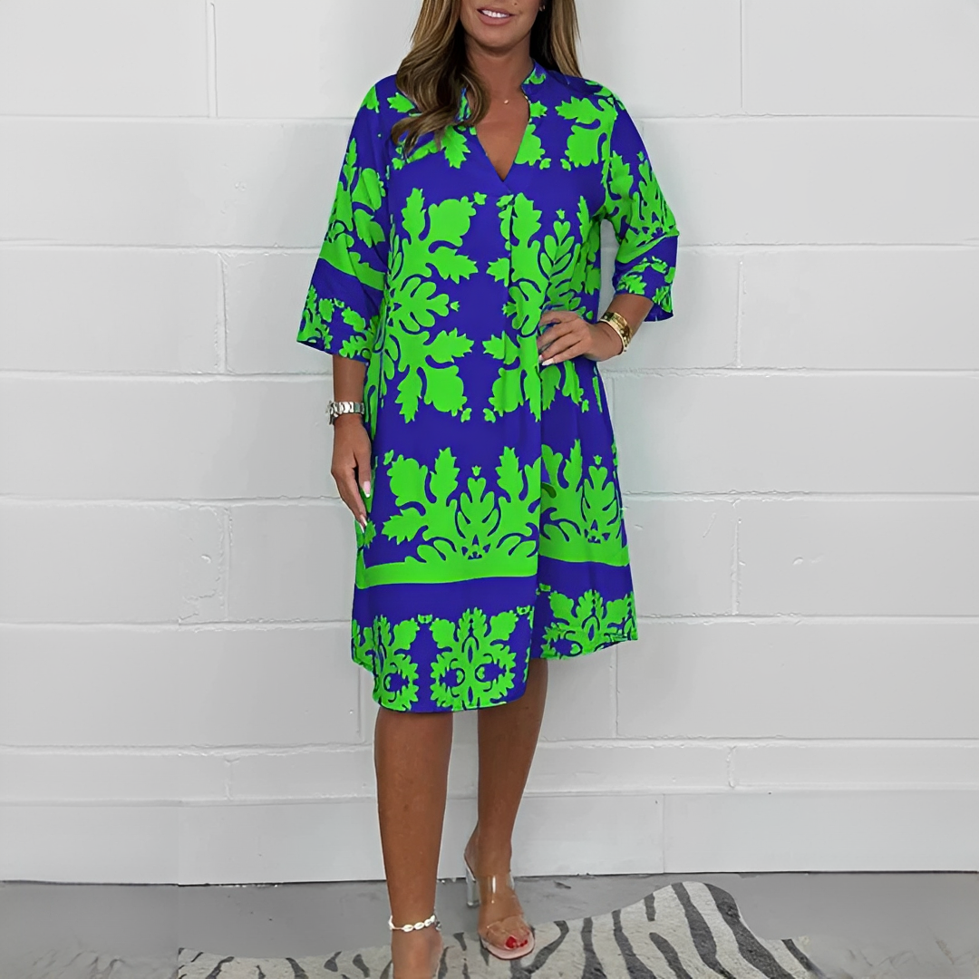 Sommerkleid Frauen Schick Kleid Kurz Modisch