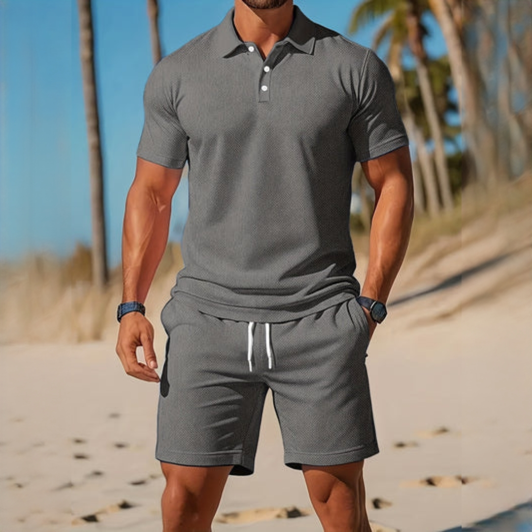 Männer Sommeroutfit Leicht Lässig Casual