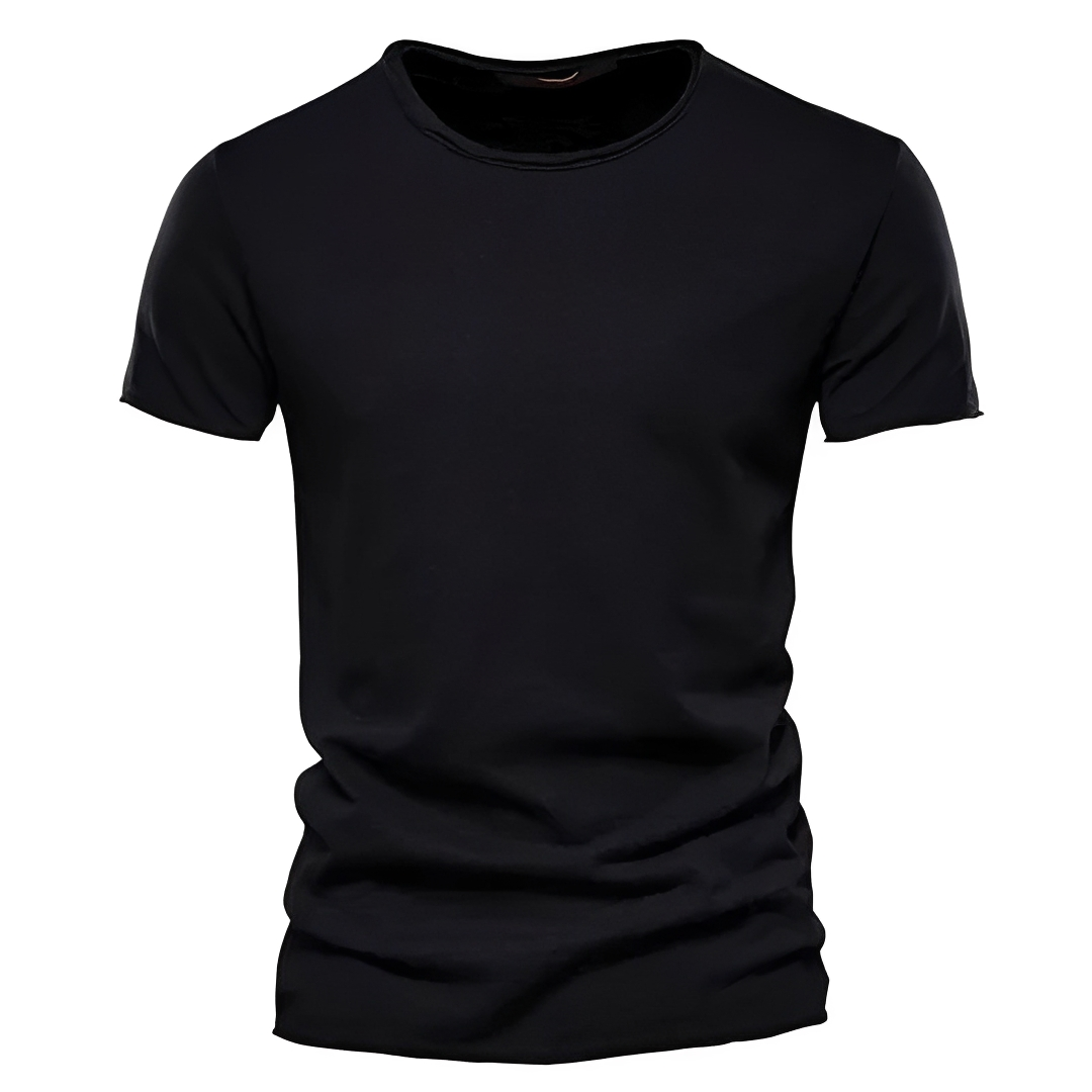 Elegantes Herren T-Shirt Klassisch Slimfit