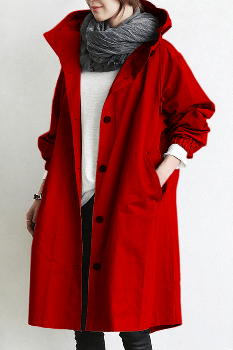 Die perfekte Kombination aus Stil und Funktionalität. BerlinGlamour bietet eine umfassende Kollektion an wasserdichten Trenchcoats mit Kapuze für Damen, die sowohl stilvoll als