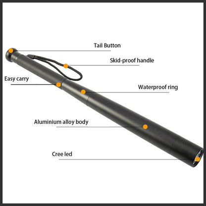 LED Taschenlampe Baseballschläger Design Robust