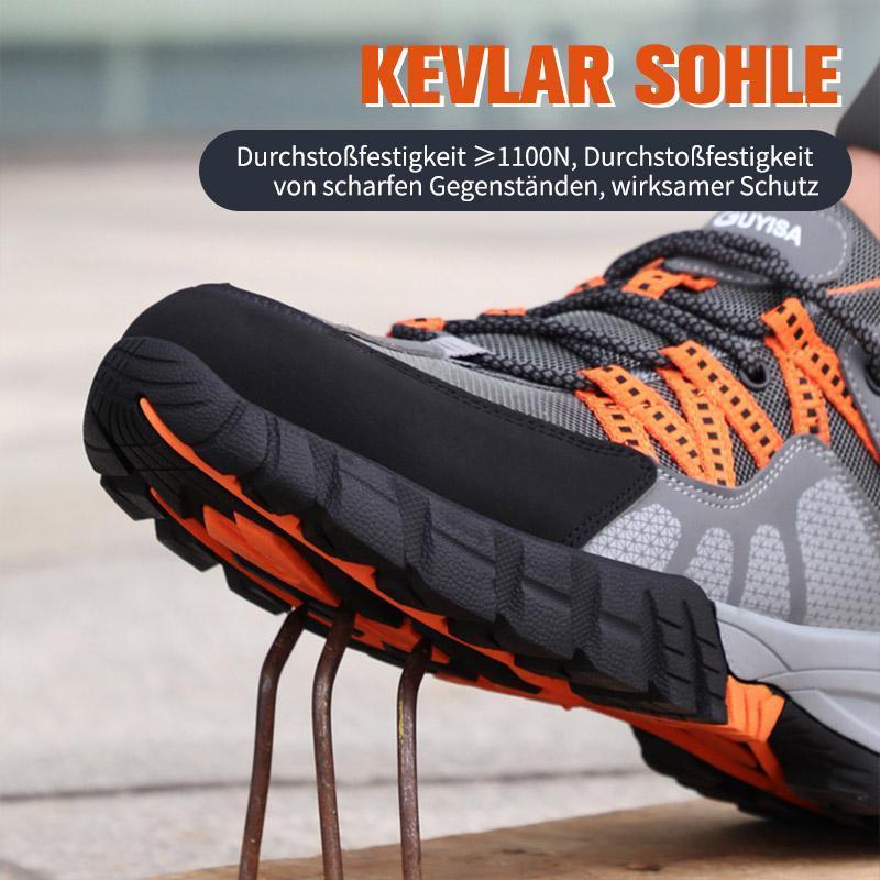 Rutschfeste Sicherheitsschuhe Herren robust atmungsaktiv