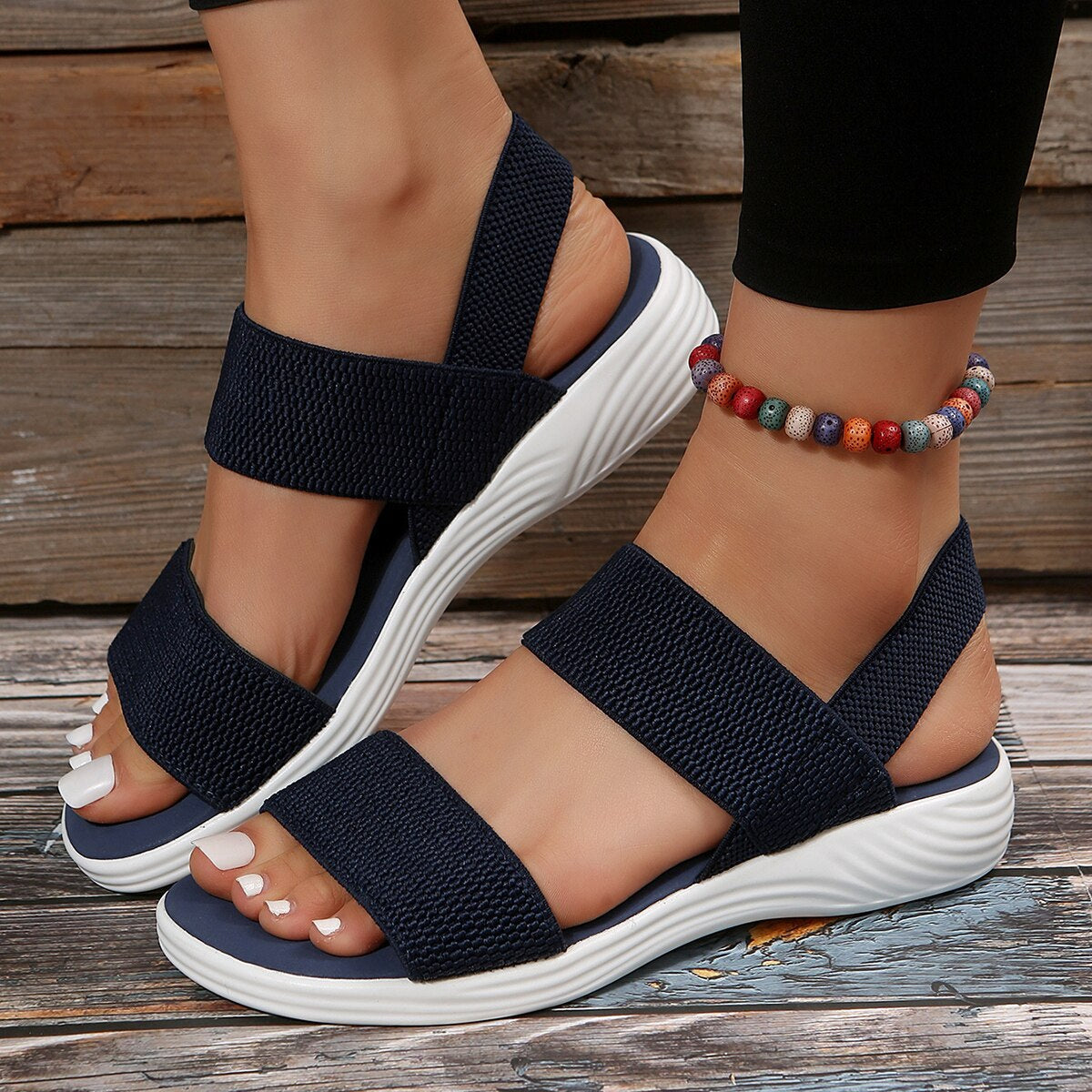 Cybill Orthopädische Sandalen mit Keilabsatz für höchsten Komfort