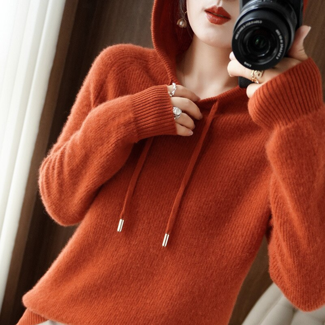 Damen Winterhoodie Warm Kapuzenpullover