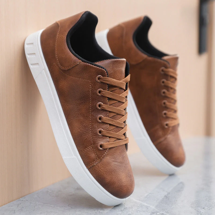 Herren Sneaker Laufschuhe Bequem Schnüren