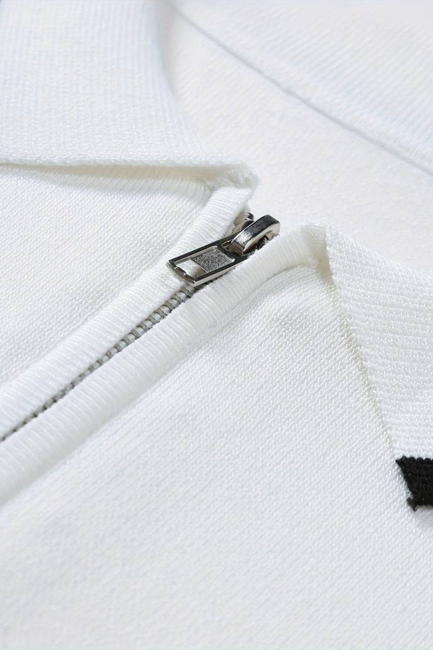 Poloshirt Herren Klassisch Reißverschluss Modern