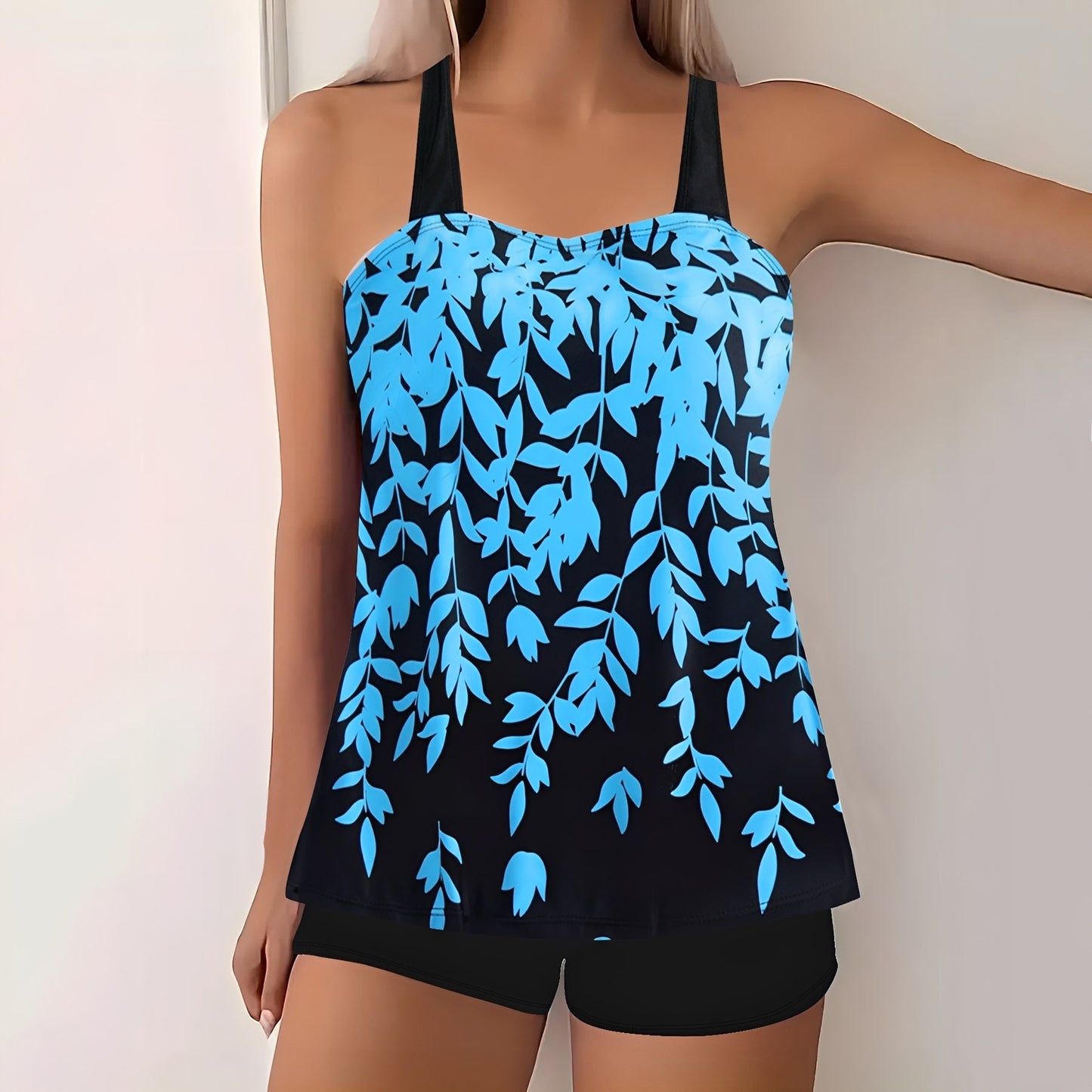 Tankini für Damen Muster Stilvoll Badeanzug