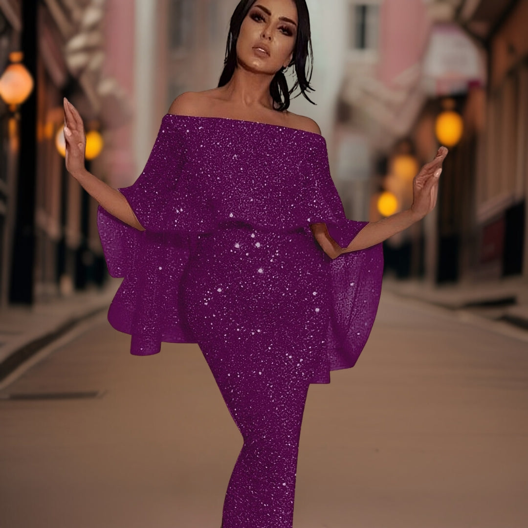 Langes Maxikleid Verona Elegant Damenkleid