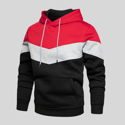 Patchwork Pullover Herren Baumwolle Modern