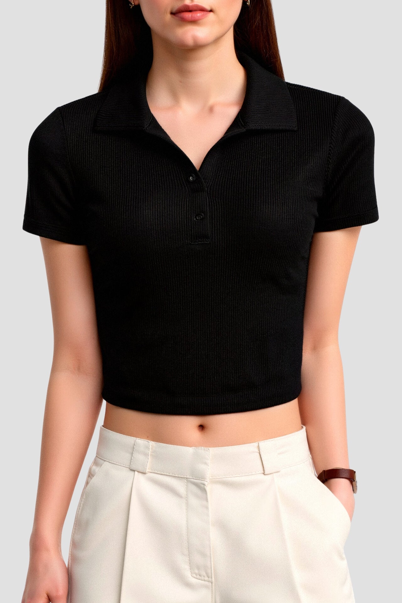 Herren Poloshirt Kurzarm Slim Fit
