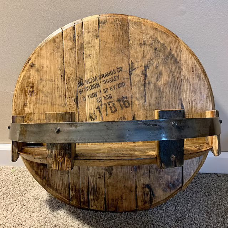 Whiskey Regal Eichenholz Bourbon Fass Design