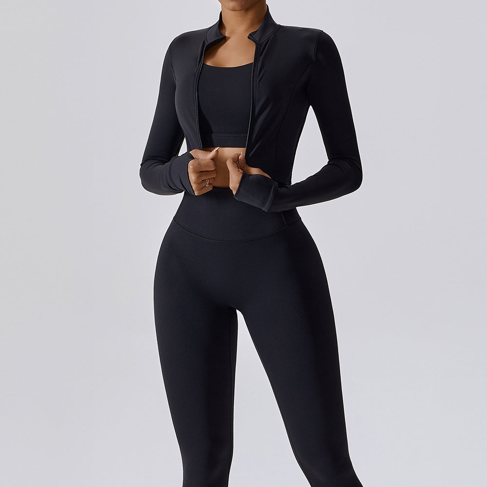 Damen Sportset 3-teilig Modern und Stilvoll