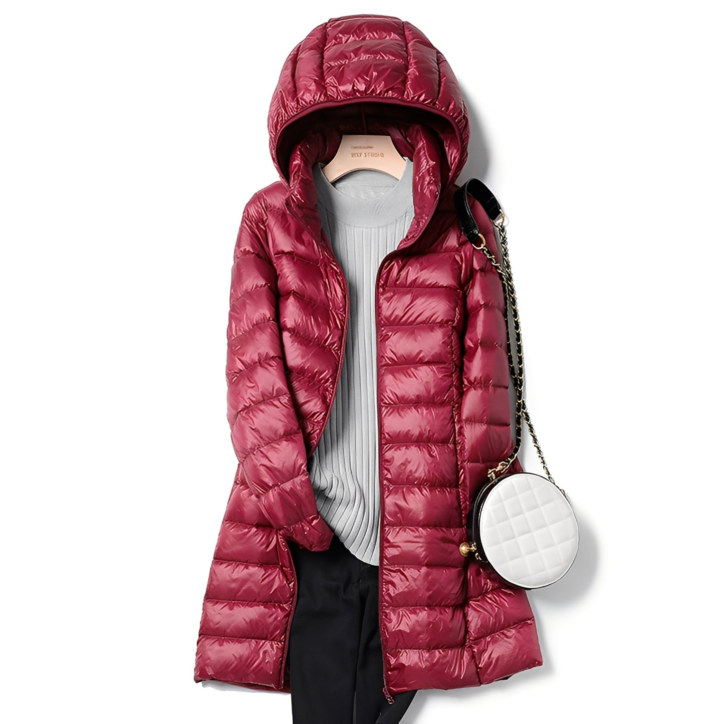 Daunenjacke Damen Stilvoll Kuschelig Warm